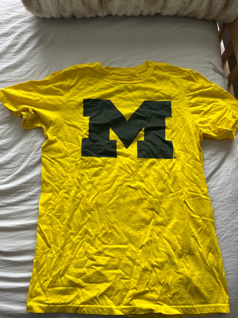 Yellow Michigan Graphic Tee